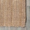 Nuloom Ashli Solid Farmhouse Jute Area Rug 6ft x 9ft CLWA01A-609 - alternate 9